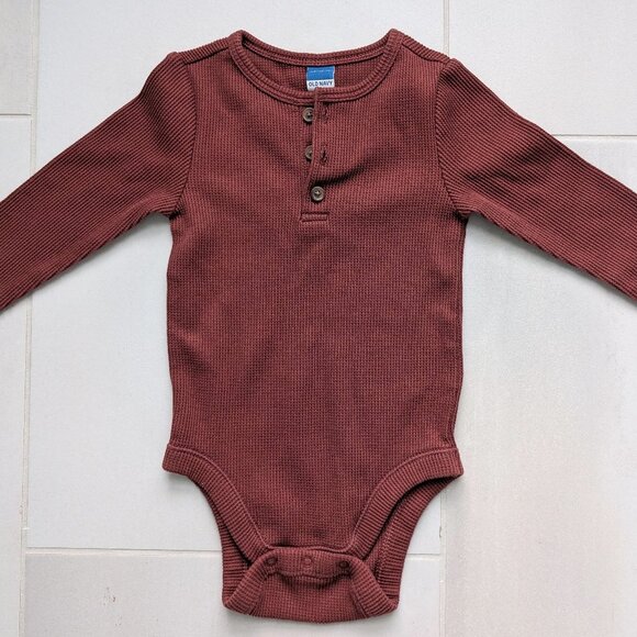 (4/$20) Unisex Long-Sleeve Bodysuit for Baby - Picture 2 of 5